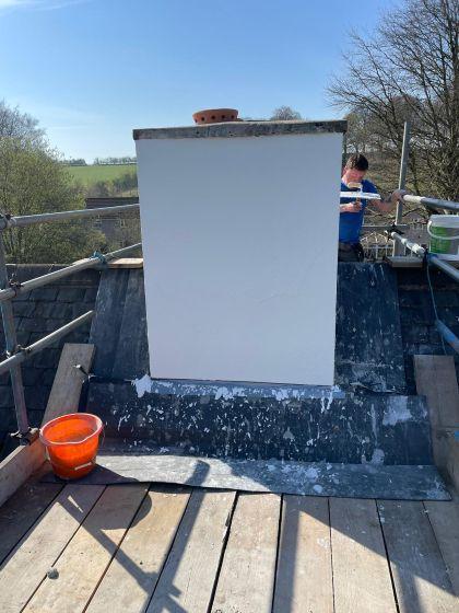 Silicone Render Sealed Chimney