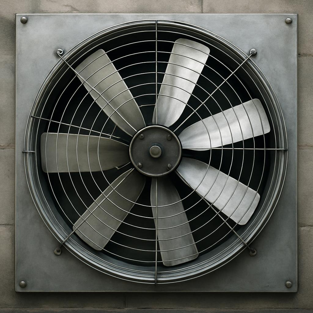 Heat Recovery Ventilation (HRV) unit providing whole house fresh air and kW heating savings in a Cardiff property