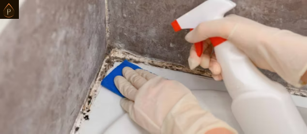 how to remove black mould from silicone sealant