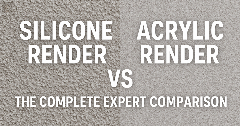 Silicone render vs sand and cement render South Wales